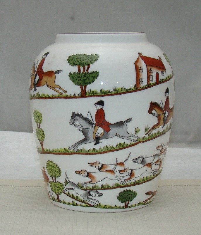 Staffordshire Crown вазочка старинная (M781)