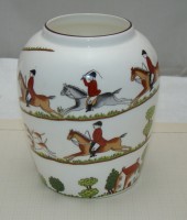 Staffordshire Crown вазочка старинная (M781)