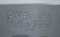 Pyrex мармит винтажный (A671)