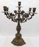 Канделябр винтажный подсвечник на 5 свечей (A868)