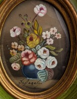 Мини-картины винтажные настенные украшения Цветы (A968)