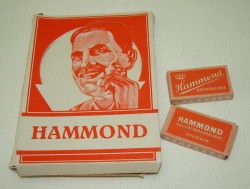 Лезвия старинные SOLINGEN HAMMOND упаковка (Q398)