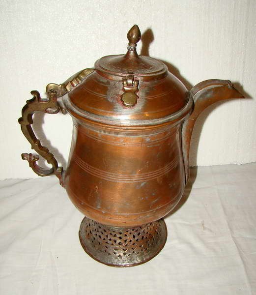 Самовар - чайник старинный (F788)