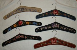 Вешалки плечики старинные 6 шт. (Q558)
