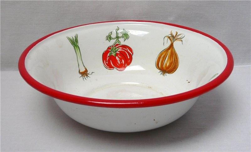 Миска эмалированная (K377)