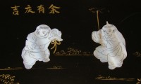 Китайская винтажная шкатулка для ювелирных изделий (Z137)