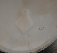 Petrus Regout Maastricht Delfts вазы старинные 2 штуки (M683)