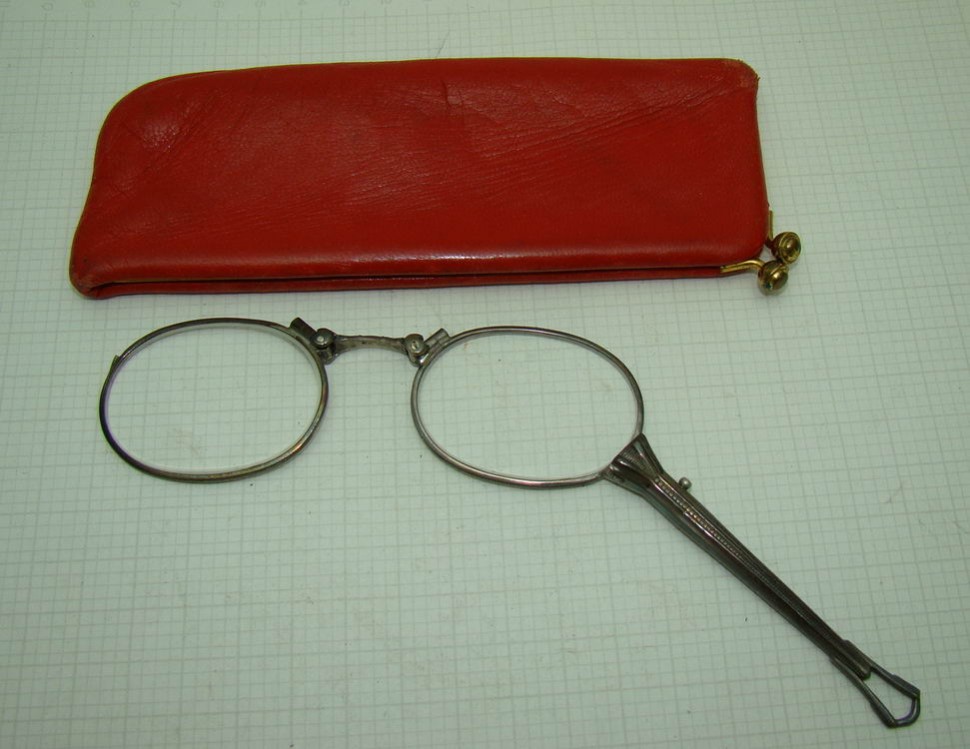 Лорнет оправа складной старинный (R561)