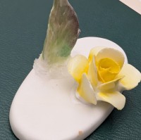 Crown Staffordshire набор винтажных подставок для карточек Розы 6 шт. (B261)