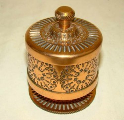 Шкатулка круглая (G898)
