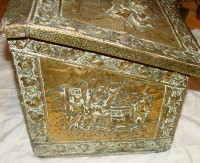Ящик прикаминный антикварный (N143)