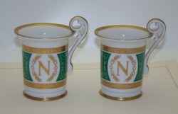 Eisenberg Special Porcelain чашки винтажные 2 шт. наполеоника (A575)