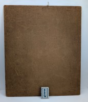 Картина старинная У причала (A970)