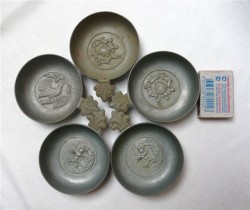 Набор лотков пепельниц 5 шт. (G819)