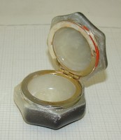 Шкатулка таблетница из камня (X791)