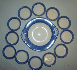 J&G.MEAKIN набор для десерта Англия (T339)