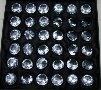 Diamant кристаллы для украшения праздничного стола 36 шт. (A379)