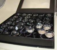 Diamant кристаллы для украшения праздничного стола 36 шт. (A379)