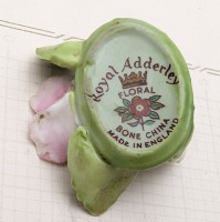 Royal Adderley винтажная подставка для карточки визитки (B263)