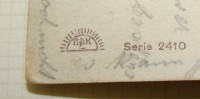 Старинная почтовая карточка (Q027)