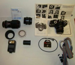 Фотоаппарат зеркальный REVUEFLEX с набором (E605)