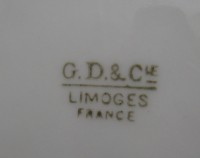 Limoges G.D.&Cie блюдо старинное? (M686)