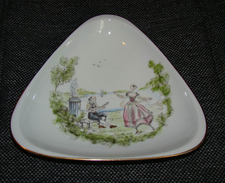 Zeh Scherzer блюдо лоток фарфоровое (U476)