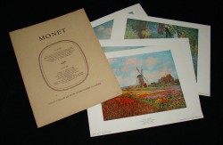 Клод Моне. Набор старинных репродукций  (U801)