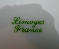 Limoges тарелка декоративная с подставкой (X793)