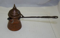 Кофейник турка с крышкой (N159)