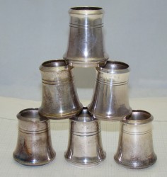 Кольца для салфеток винтажные 6 шт. (Z141)