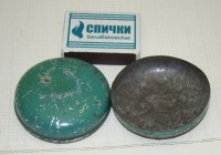 Мини-шкатулка таблетница старинная Петух (M011)