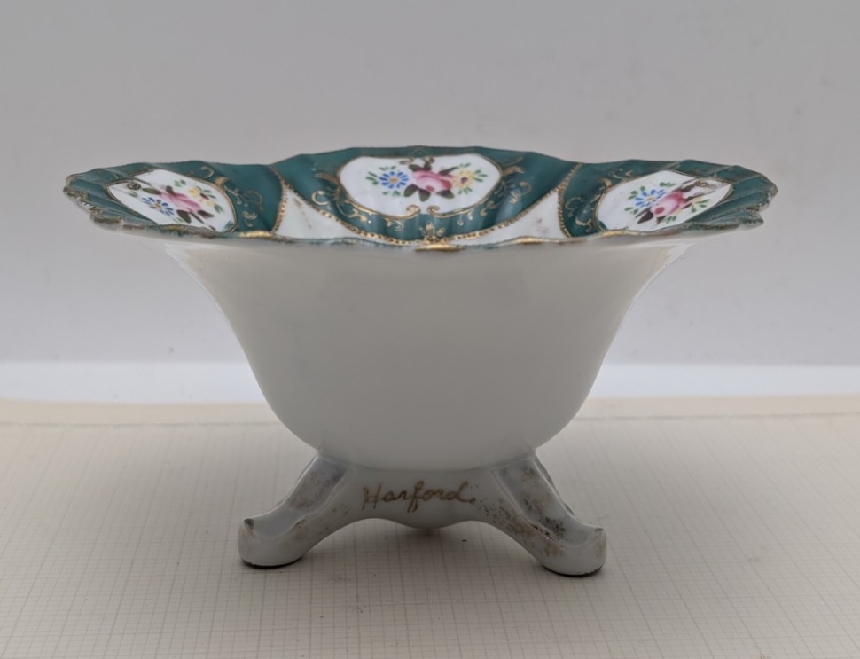 Ваза-конфетница Harford винтажная (B068)