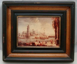 Картина репродукция на холсте Ecole Guardi (Y553)