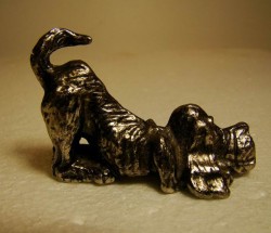 Фигурка оловянная "Собака" (D057)