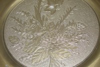 Tre-Effe декоративная винтажная тарелка Цветы (X548)