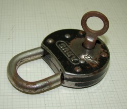 Замок навесной старинный ABUS (N070)