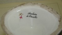 Porcelaine de Bruxelles ваза винтажная (M200)