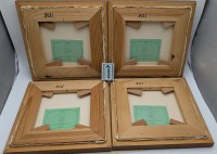 Репродукции на холсте Времена года 4 шт. (A875)