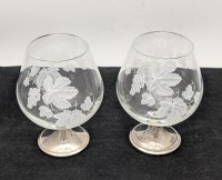 Бокалы винтажные Виноград 2 шт. (B070)