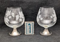 Бокалы винтажные Виноград 2 шт. (B070)