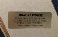 Картины винтажные маленькие Цветы 3 шт. (A876)