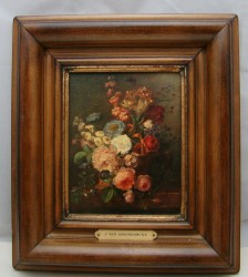 Картина репродукция на холсте Цветы C. Van Spaendonckx (Y556)