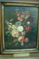 Картина репродукция на холсте Цветы C. Van Spaendonckx (Y556)