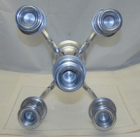 Канделябр подсвечник винтажный на 5 свечей (Z145)