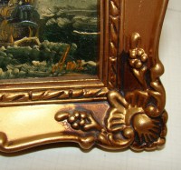 Картины маленькие винтажные 2 шт. (A385)