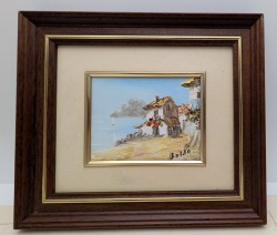 Картина Домик у моря (A877)