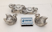 Винтажный набор для специй Лебеди (B269)
