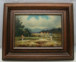 Картина винтажная пейзаж (Y557)