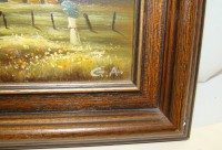 Картина винтажная пейзаж (Y557)